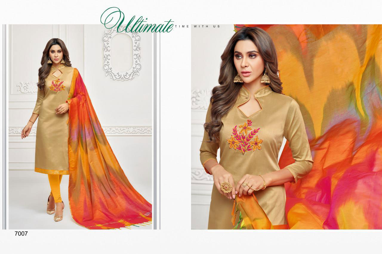 Rolex Vol-7 Shagun Life Style Handwork Dress Material Rolex Vol-7 Shagun Life Style Handwork Dress Material